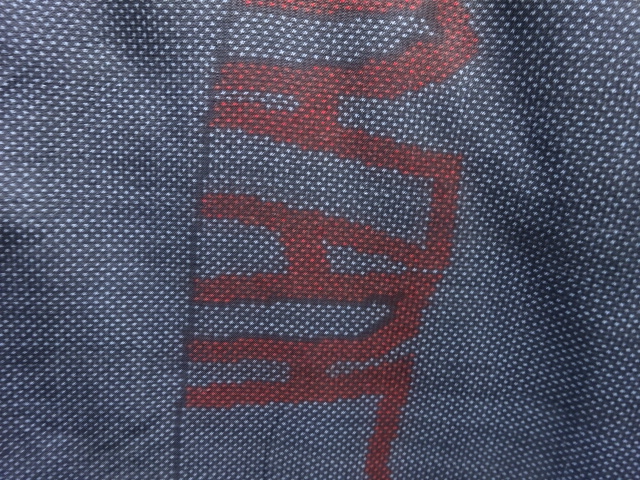 JAPANESE KIMONO / ANTIQUE KIMONO / SILK / DORO OSHIMA TSUMUGI / WOVEN ABSTRACT / 5MARUKI